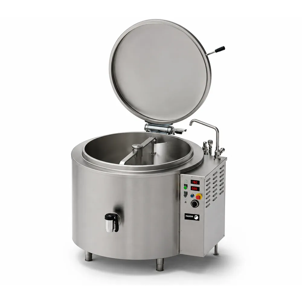 FAGOR Electric Boiling Kettle 300 L with Indirect Pressure Heating