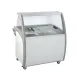 SCANDOMESTIC 300 Litre Ice Cream Display Freezer with Sliding Glass Cover, 1310 x 1210 x 1050 mm