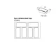 SCANDOMESTIC 300 Litre Ice Cream Display Freezer with Sliding Glass Cover, 1310 x 1210 x 1050 mm