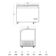 SCANDOMESTIC Dual-Temperature Refrigerated Display and Freezer 669 Litre