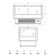 SCANDOMESTIC Impulse Display Freezer 358 L IMC1500BD