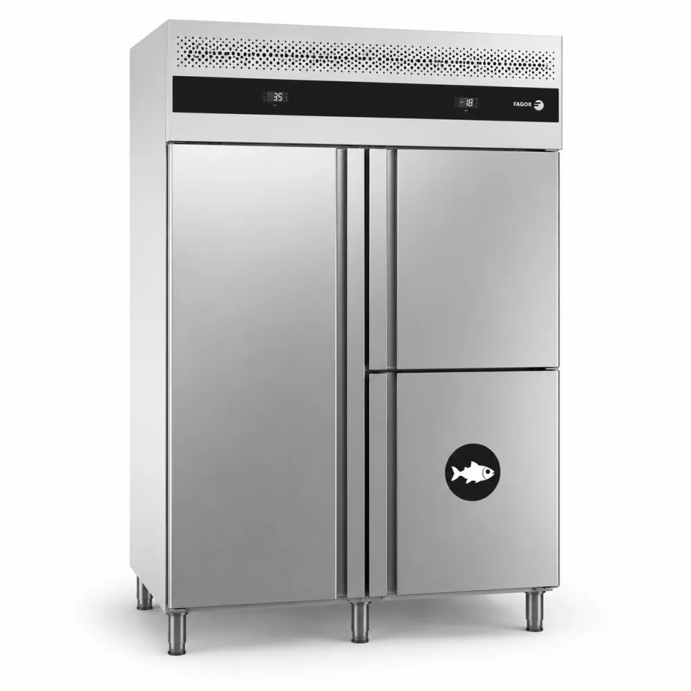 FAGOR 4-Door Refrigerator with Dedicated Fish Compartment