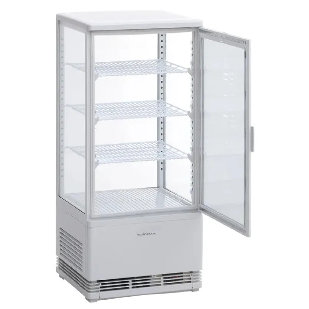 SCANDOMESTIC RT 82 WE Refrigerator Display Case 78 L