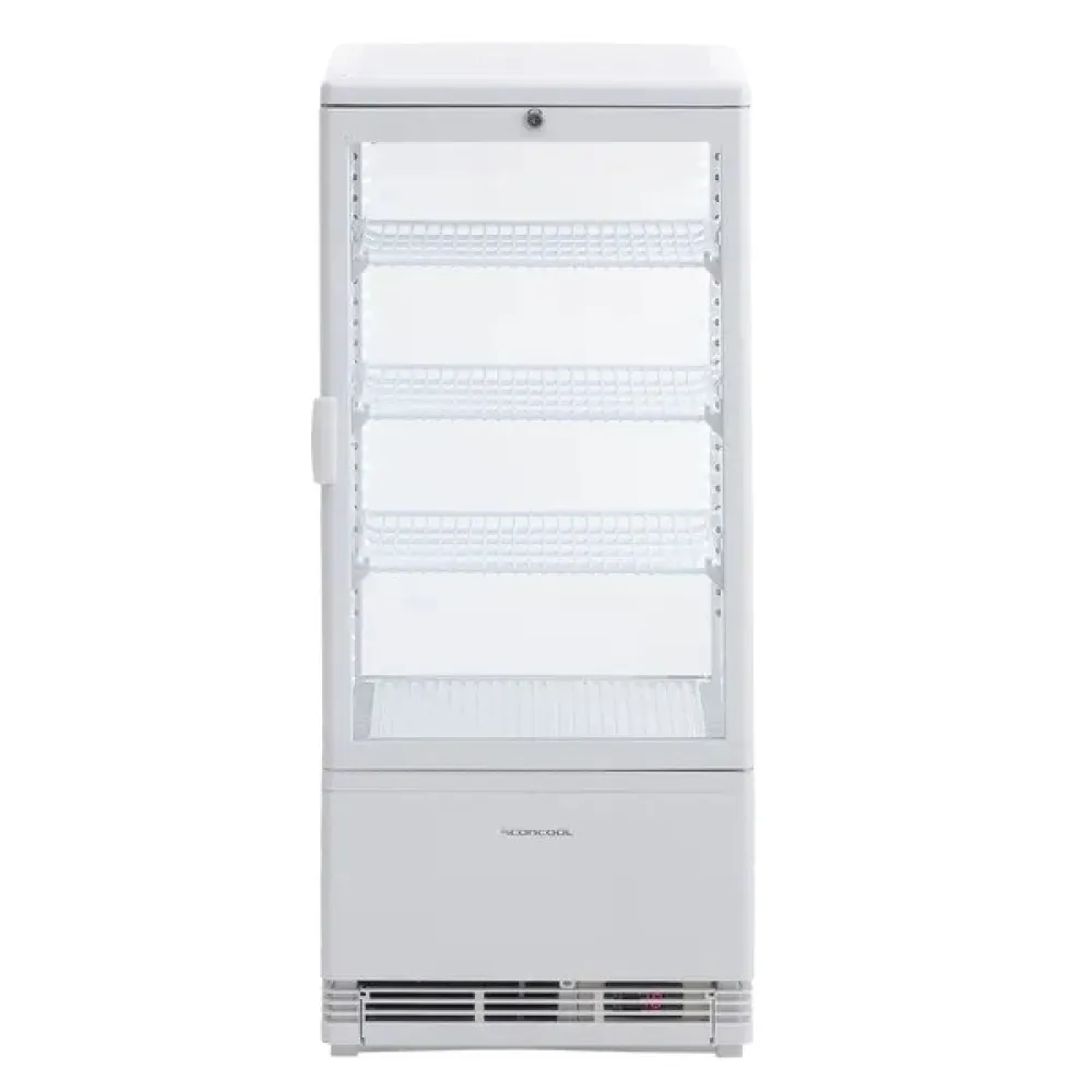 SCANDOMESTIC RT 82 WE Refrigerator Display Case 78 L