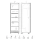 SCANDOMESTIC DC430BWD Refrigerated Display Cabinet 360 L