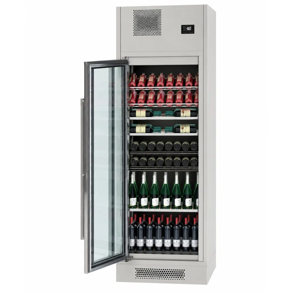 FAGOR FWC-2601-T1-C-L-W-BLA TR Wine Refrigerator, 776 L Grey