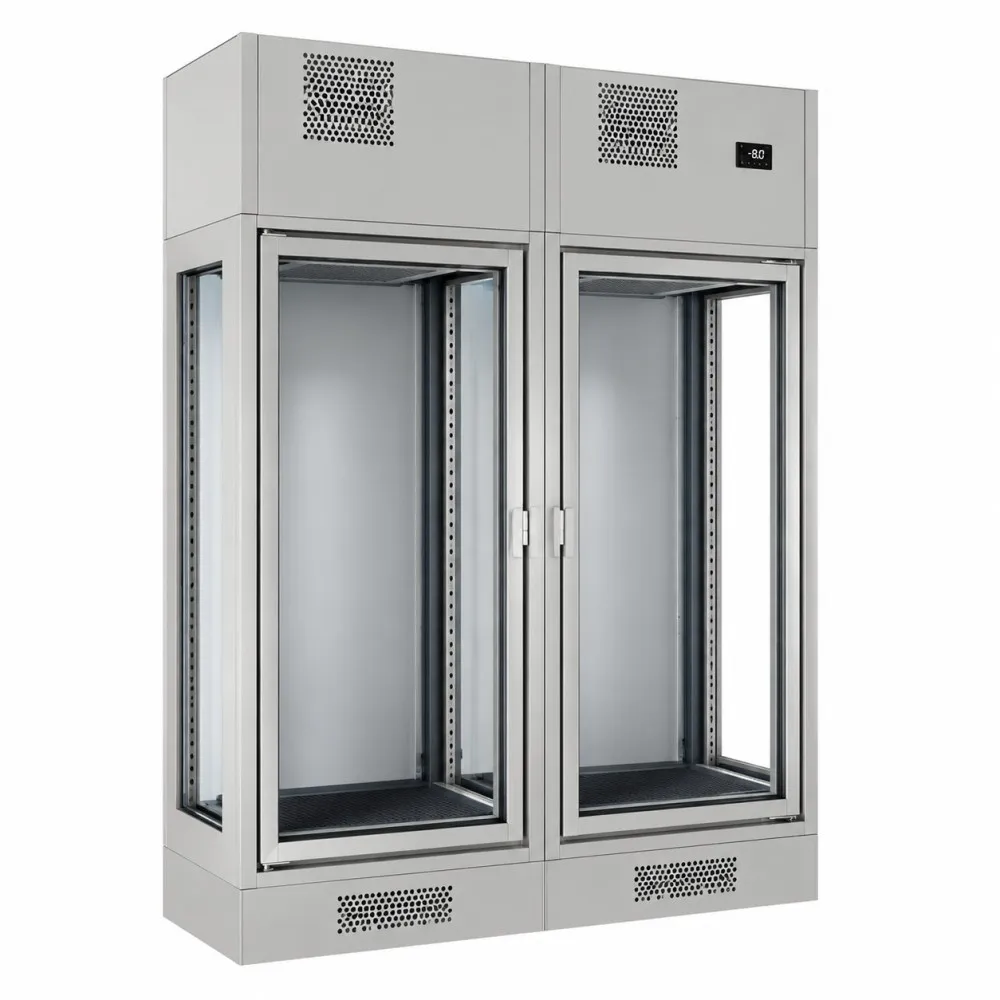 FAGOR FWC-2302-T1-W-LR-W-GRE Wall-Mounted Wine Refrigerator in Grey