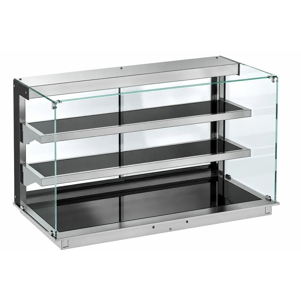 Heated Display Case with Sliding Doors 4 GN1/1 DDHVC7-S-3-4