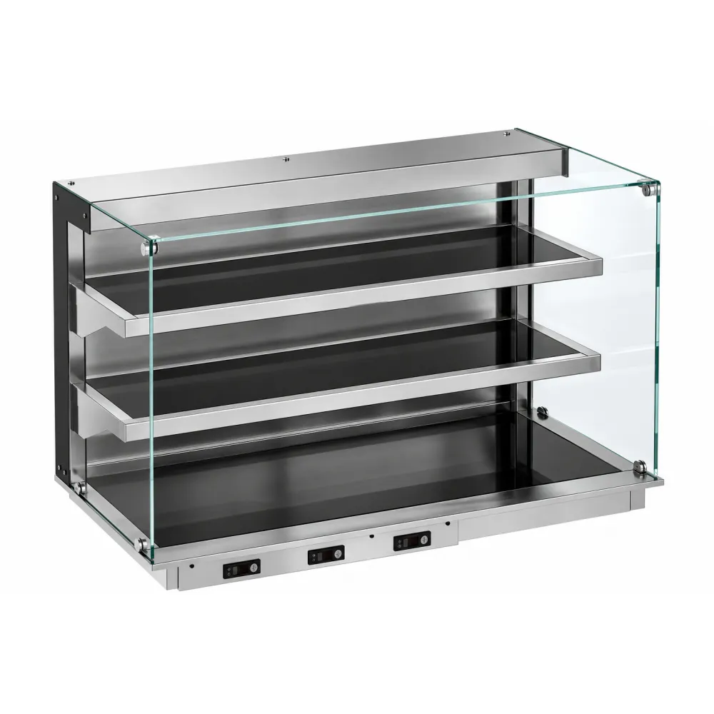 Heated Display Case WALL TYPE 3 GN1/1 DDHVC7-W-3-3