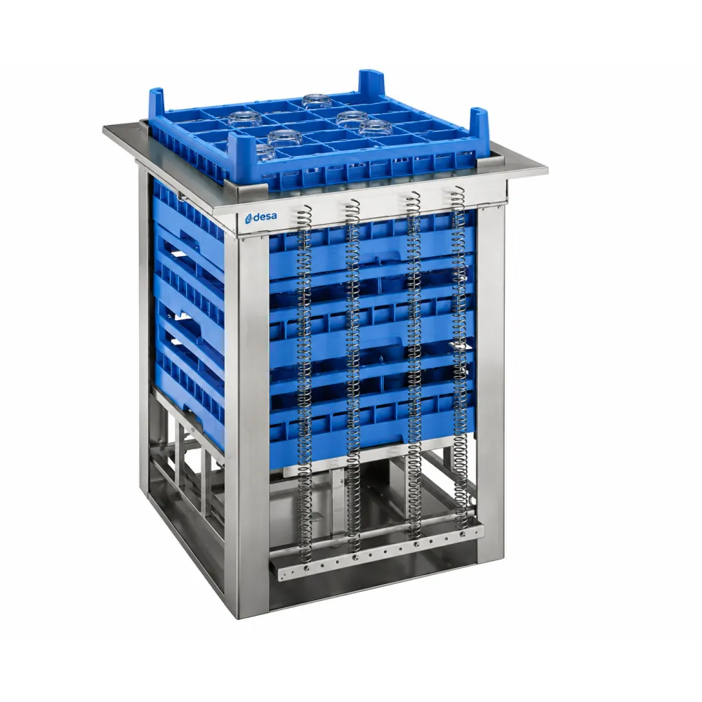 Glass Washing Basket Dispenser 500 × 500 mm IDCN-55