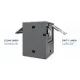 Barrier-type sanitary washing machine DUAL MED-16 ES ET2