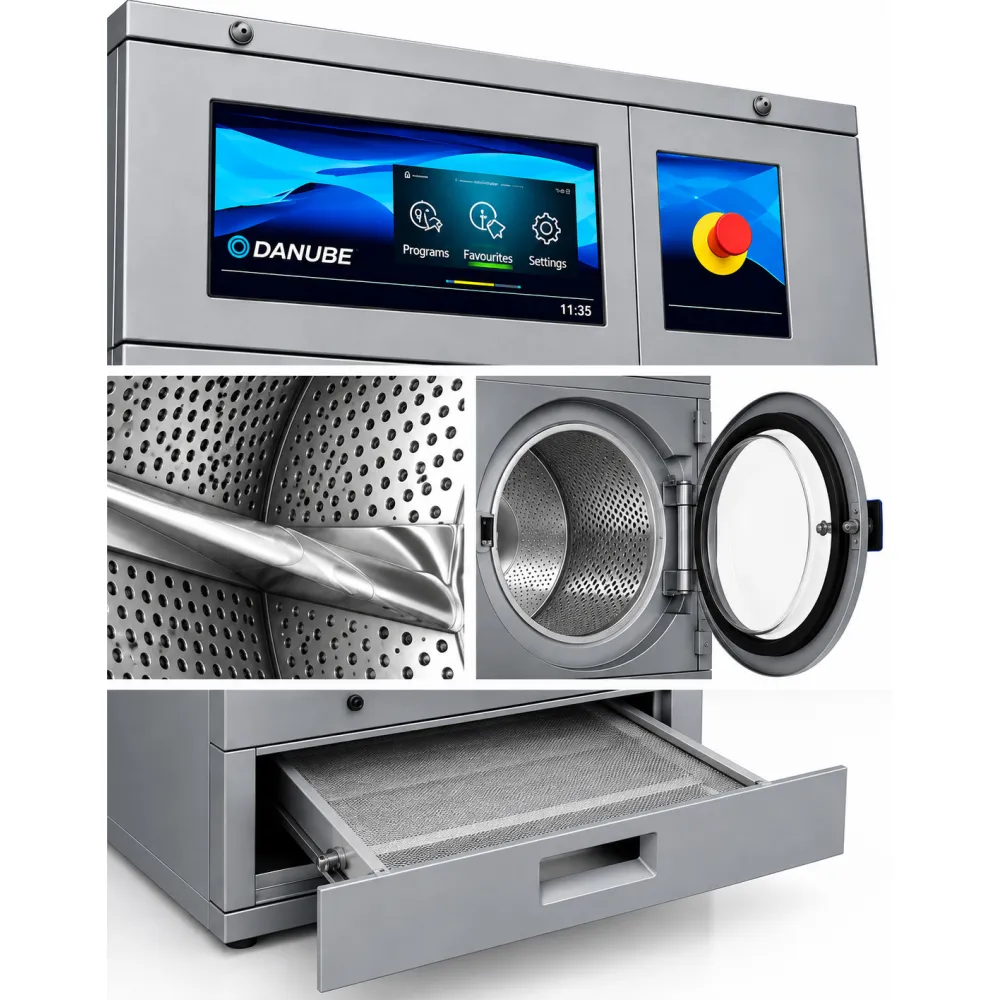 Tumble dryer ELECTRIC DD-80E SILVER ET2