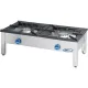 Gas stove double 2x9.0 kW
