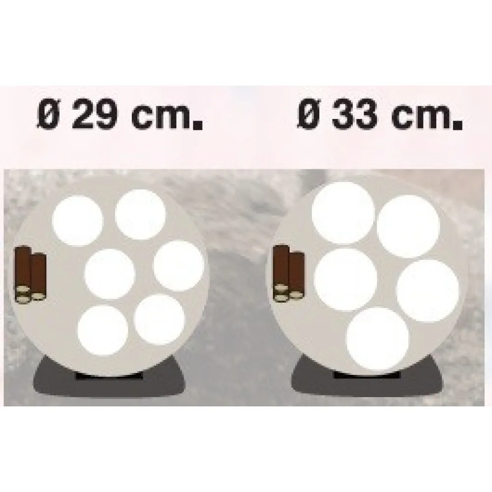 Wood pizza oven for 5-6 pizzas MFE 