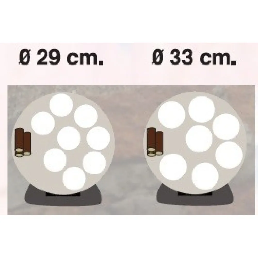 Wood pizza oven for 7-8 pizzas MFE