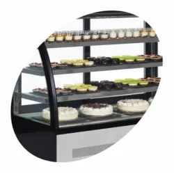 Refrigerated display counters LPD1200C/BLACK