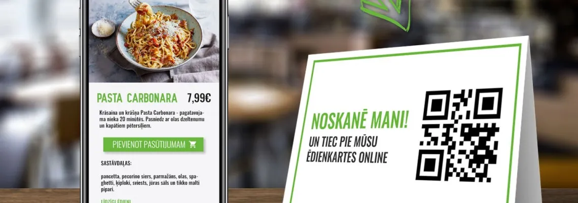 Restaurant QR Code menus