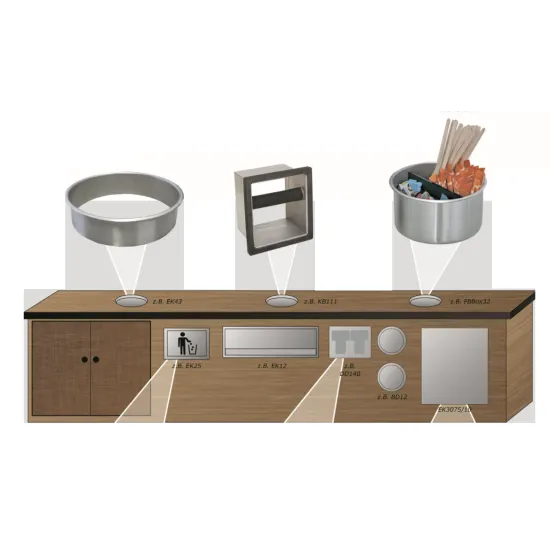 Furniture and organizers for customer comfort