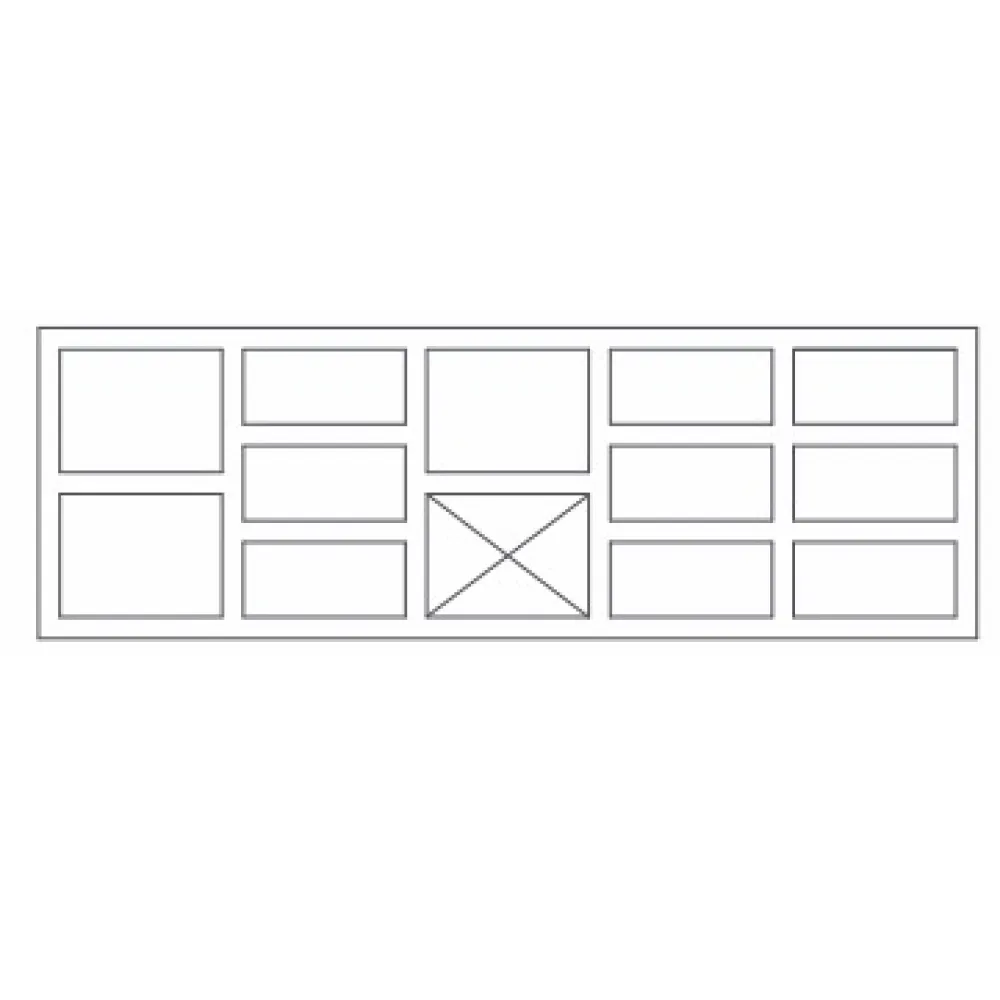 Cooling counter P448 2130 mm