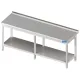 Metal table with shelf 3200
