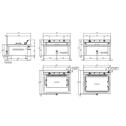 Electric fryer EF20BP 18-20L