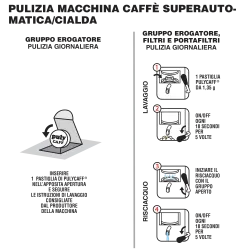 Cleaning detergent for espresso and superautomatic coffee machines PULY CAFF