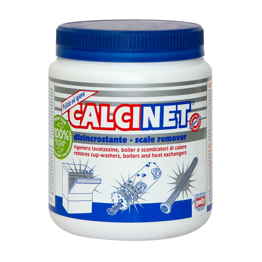 Descaling and cleaning powder for coffee machines, kettles, and washing machines Calcinet Disincrostante