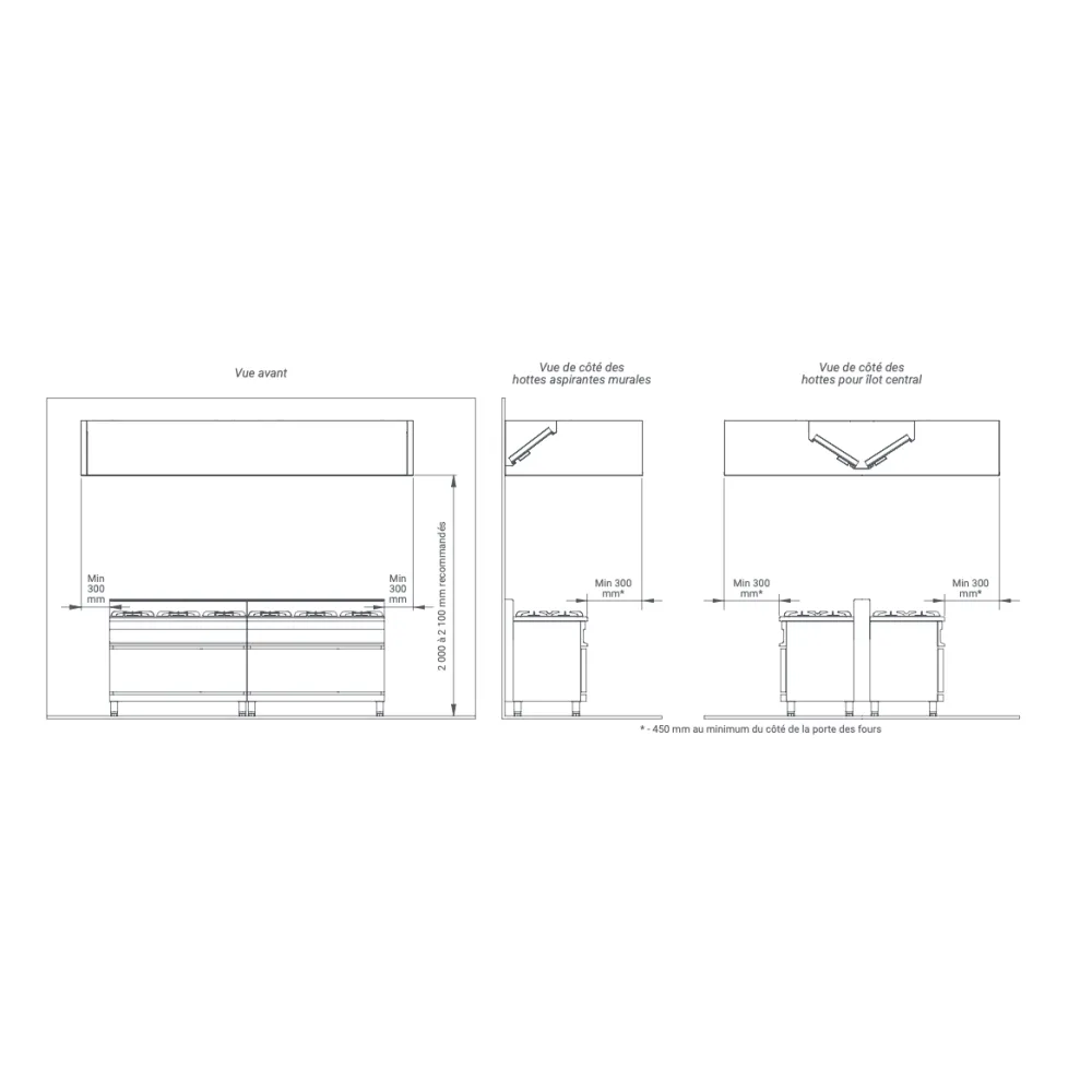 Wall Canopy Hood HNPD 2400