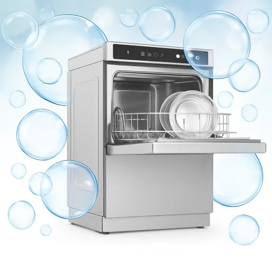 Machine dishwashing