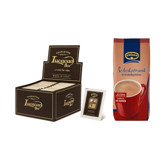 Chocolate drink for vending machines