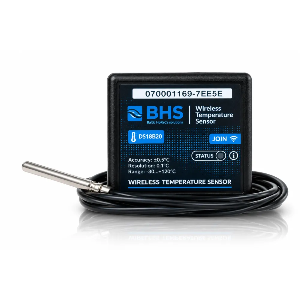 BHS Wireless Temperature Sensor with Probe BBDS18B20