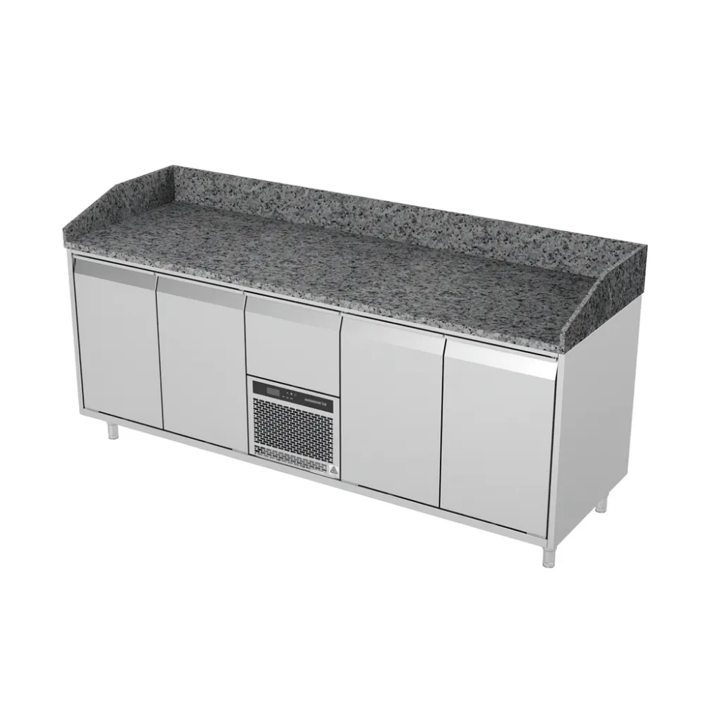 Cooling counter with granite table top 2130 mm P404
