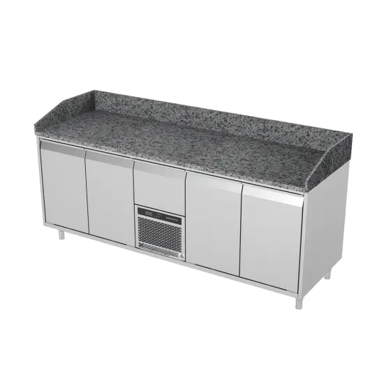 Section Cooling Counter with Granite Table Top