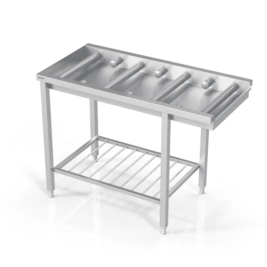 Table with grille big /  small rolls