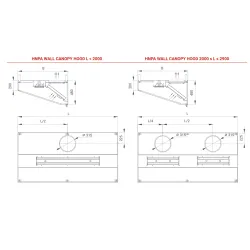 Cooker hood HNPA 1800