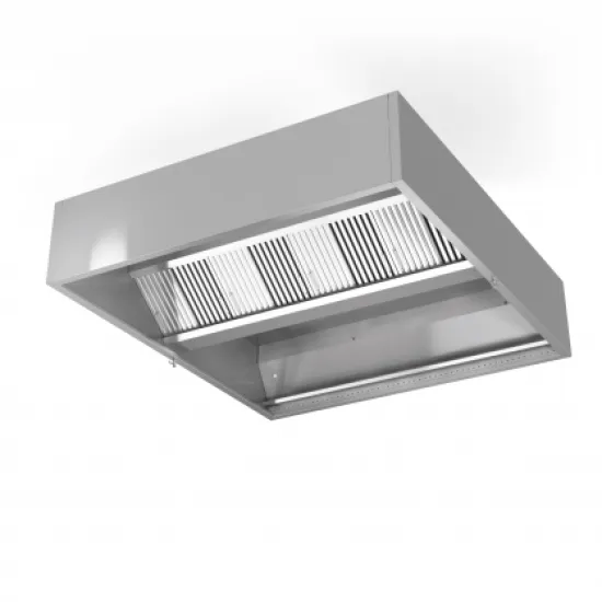 Island exhaust hood with air supply HPCD