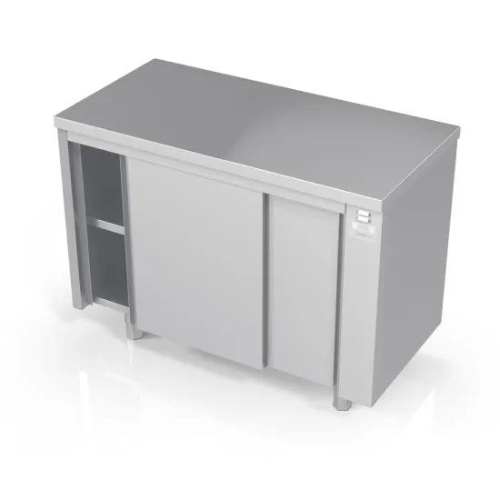 Heated Cabinet Table for Dish and Food Warming