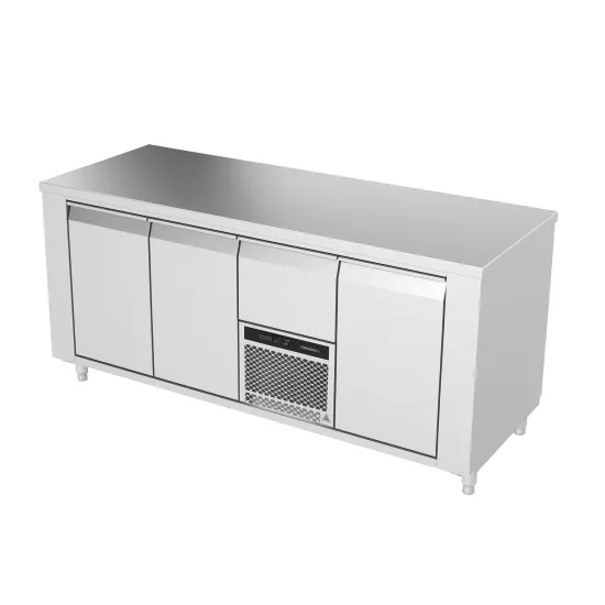 Refrigerated Table with Lifting Mechanism