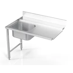 Table to dishwasher with a sink  600
