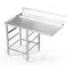 Novameta table to dishwasher with 3 basket guides for 700 mm racks