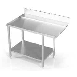 Table to dishwasher with shelf 600