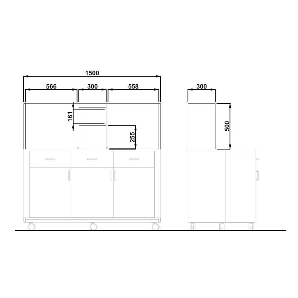 NEUTRAL MODULE  STATION FOR COFFEE MACHINES AND BEVERAGE DISTRIBUTORS ATHENA COFFEE