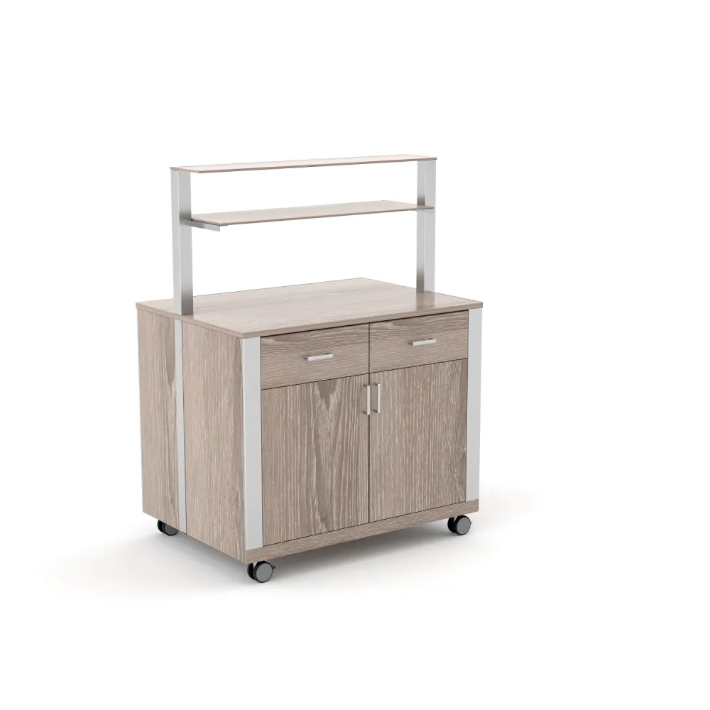 NEUTRAL MODULE WITH UPPER SHELVES AND DOORS, WITHOUT DRAWERS ATHENA SAL N2 AL