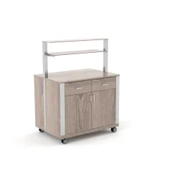 NEUTRAL MODULE WITH UPPER SHELVES AND DOORS, WITHOUT DRAWERS ATHENA SAL N2 AL