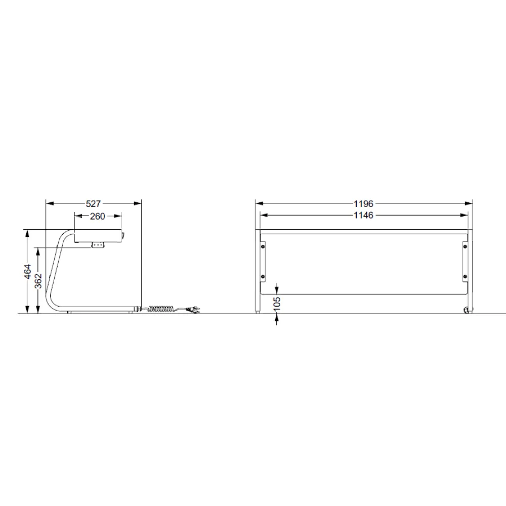 FREE STANDING HALOGEN BRIDGE HALO 3
