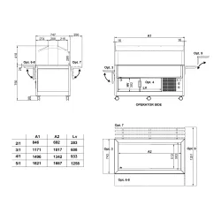 REFRIGERATED BUFFET KIDS 2R