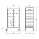 TROLLEY FOR TRAYS  TRAY 24