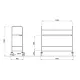 TROLLEY FOR THERMOBOXES PLEIADI C