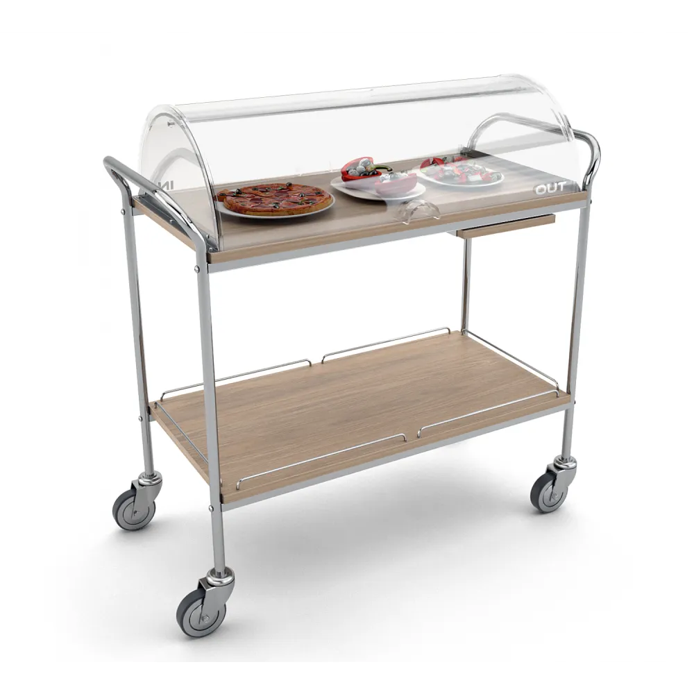 SERVING TROLLEY HIRA CLEAR
