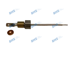Level probe with o-ring + Flat seal 3.4/10.5x2 Cu